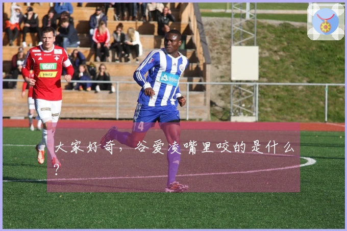 大家好奇，谷爱凌嘴里咬的是什么？