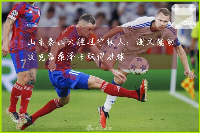 山东泰山大胜辽宁铁人，谢文能助攻克雷桑泽卡取得进球